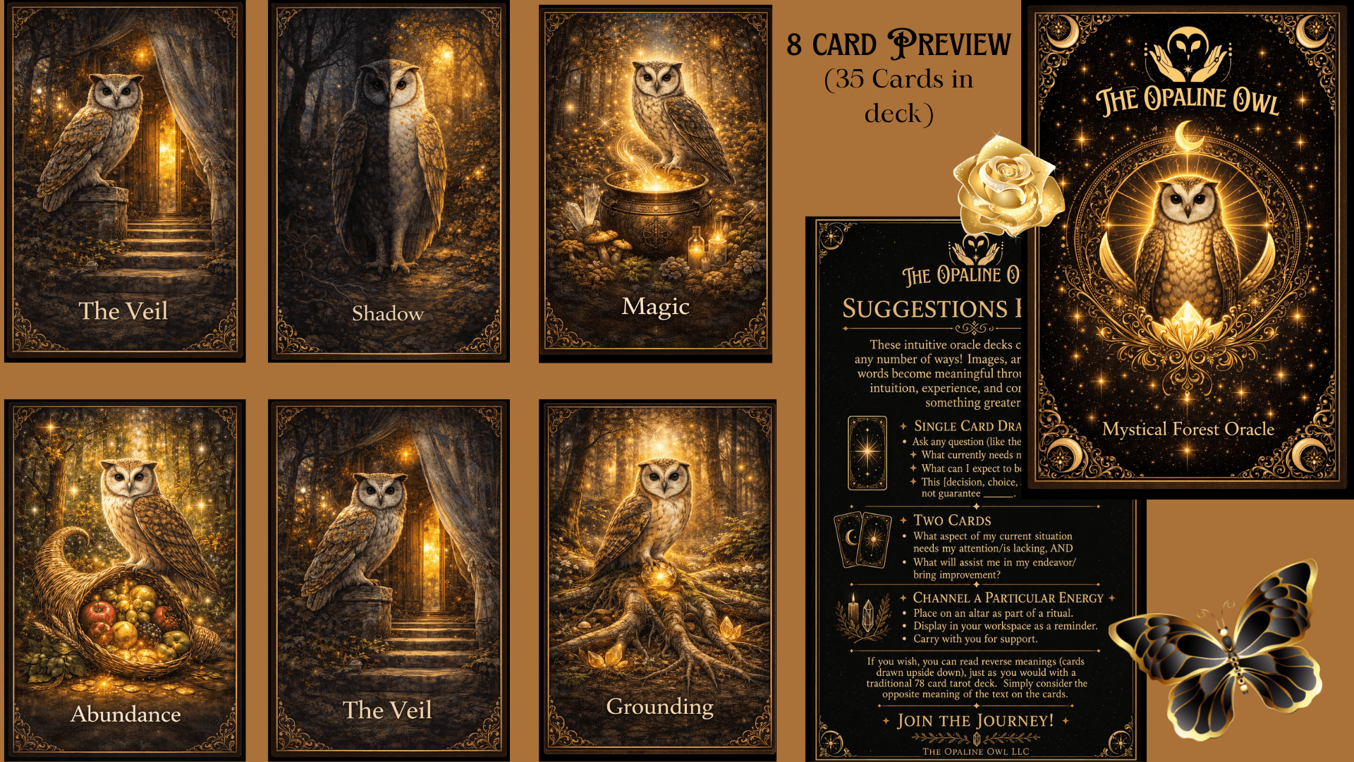 The Mystical Forest Oracle Deck