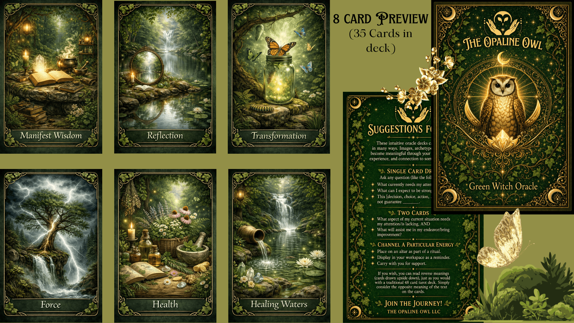 The Green Witch Oracle Deck