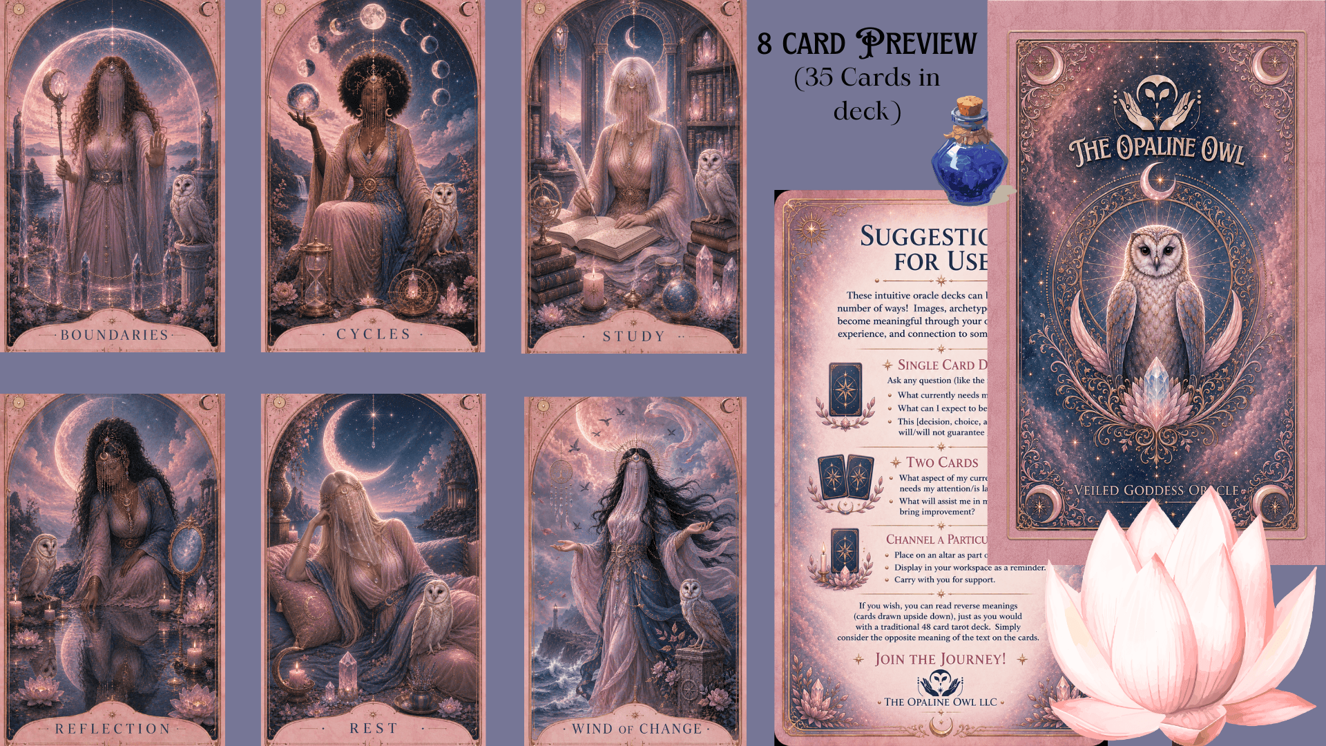 The Veiled Goddess Oracle Deck